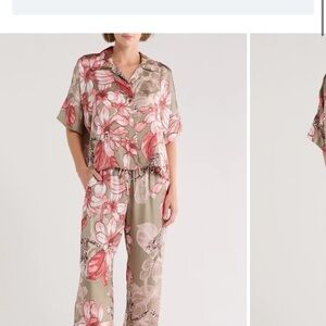 Midnight Bakery Emma Ziggy Two-piece Pajamas in LODEN